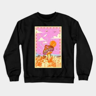 MUSHROOM CITY V Crewneck Sweatshirt